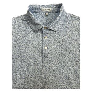 Peter Millar Summer Comfort Bar For The Course Performance Men's Golf Polo Sz L